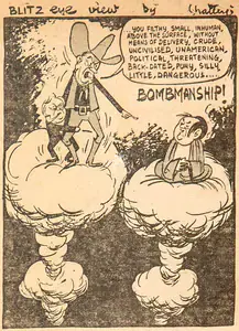 Chatterjee, Basu (Cartoonist). Bombmanship !, 1966 | Cartoons