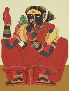 Vaikuntam, Thota (Artist). Untitled, 2019 | Painting