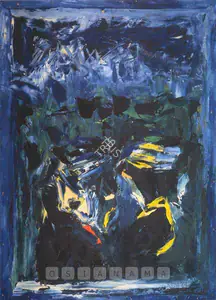 Raza, S.H. (Artist). Untitled, 1964 | Painting