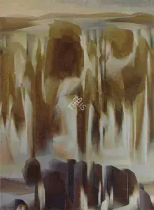 Sabavala, Jehangir (Artist). Of Cliff and Fall - V, 1978 | Painting