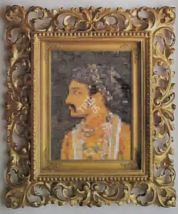 Rana, Rashid (Artist). I Love Miniatures, 2004 | Print