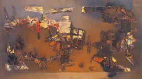 Dave, Shanti (Artist). Silent, 1961 | Painting