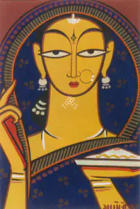 Roy, Jamini (Artist). Untitled, n.d. | Painting
