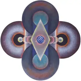 Mamtani, Mahirwan (Artist). Centrovision 964, 1989 | Painting