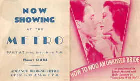 Brown, Clarence (Director), Come Live With Me, 1941 | Handbill