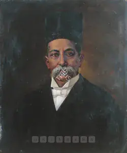 Pithawala, M.F. (Artist). Portrait Of A Lawyer, late 1910s | Painting