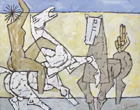 Husain, M.F. (Artist). Untitled, c.1980 | Painting