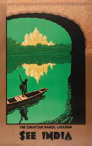See India | Travel Publicity Related Art & Poster