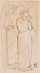 Chavda, Shiavax (Artist). Untitled, 1959 | Drawing
