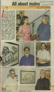 Chandra, Pradeep (Reporter). All About Nudes, 27 June 2008 | Newspaper Clipping | 00855098