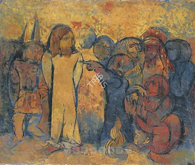 Alphonso (Artist). Christ, 1963 | Painting