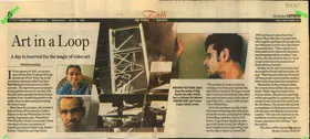Kalra, Vandana (Reporter). Art in a Loop, 30 July 2008 | Newspaper Clipping | 00855107