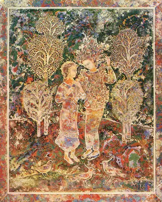 Burman, Sakti (Artist). Sakti Burman, 1988 | Solo Exhibition Invitation | 00858947