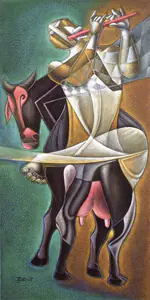 Gujral, Satish (Artist). Untitled, n.d. | Painting