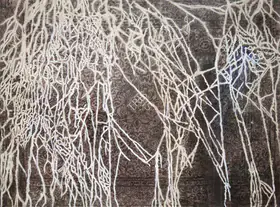 Iranna, G.R. (Artist). Roots Under the Carpet, n.d. | Painting