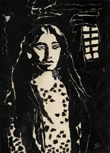 Hore, Somnath (Artist). Untitled, 1960 | Graphic Art