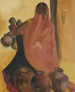 Prabha, B. (Artist). Untitled, 1982 | Painting