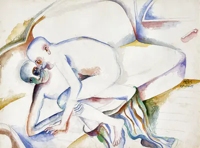 Khakhar, Bhupen (Artist). Untitled, 1988 | Painting