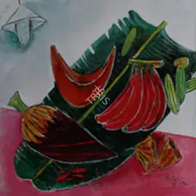 Sen, Paritosh (Artist). Still Life with Fruits and Vegetables, 2005 | Painting