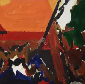 Raza, S.H. (Artist). Rajasthan, 2010 | Painting
