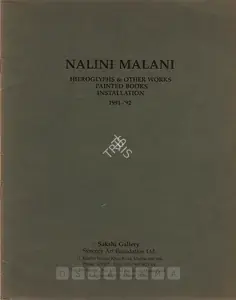 Malani, Nalini (Artist). Nalini Malani, 1991 | Solo Exhibition Catalogue | 00875755