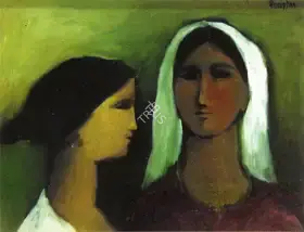 Das, Arup (Artist). Sisters, n.d. | Painting