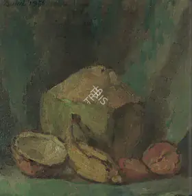 Das, Sunil (Artist). Still Life with Fruit, 1956 | Painting