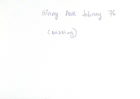 Chhabria, Amarlal P. (Producer), Ginny Aur Johnny, 1976 | Song-Synopsis Booklet