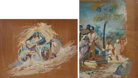 Ara, K.H. (Artist). Untitled, 1944 | Painting