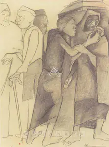 Khanna, Krishen (Artist). Untitled, 1979 | Drawing