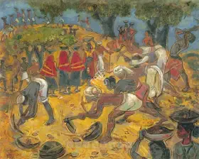 Chavda, Shiavax (Artist). Untitled, 1956 | Painting