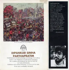 Arts Acre (Organiser). Dipankar Sinha and Parthapratim, n.d. | Group Exhibition Invitation | 00858780