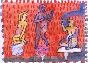 Singh, Arpita (Artist). Untitled, 2001 | Painting