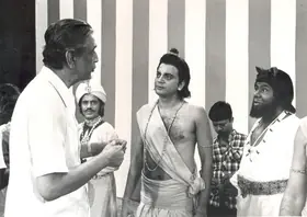 Ghosh, Nemai (Still Photographer), Sukumar Ray, 1987 | Working Still | CinemaEducation | 00663789