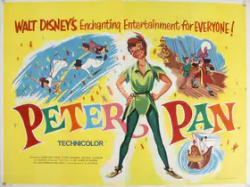 Disney, Walt (Producer), Peter Pan, 1953 | Poster, 1965