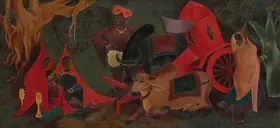 Raiba, A.A. (Artist). Untitled, n.d. | Painting