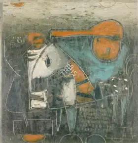 Hemraj (Artist). Voice for the Voiceless, 2000 | Painting