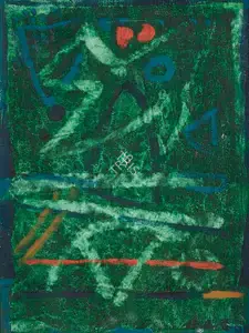 Kudallur, Achutan (Artist). Untitled, 1995 | Painting
