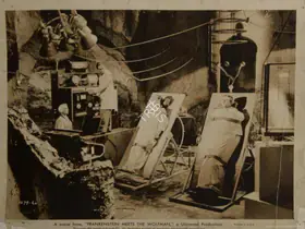 Waggner, George (Producer), Frankenstein Meets the Wolf Man, 1943 | Photographic Still