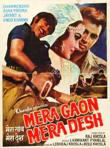 Khosla, Bolu (Producer), Mera Gaon Mera Desh, 1971 | Song-Synopsis Booklet