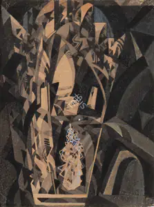 Roy, Prosanto (Artist). Untitled, 1956 | Painting