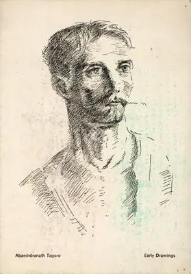 Tagore, Abanindranath (Artist). Exhibition of Early Drawings & Sketches of Abanindranath Tagore, 1991 | Solo Exhibition Invitation | 00859987