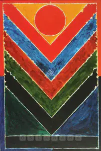 Raza, S.H. (Artist). Tree Of Life, 2003 | Painting