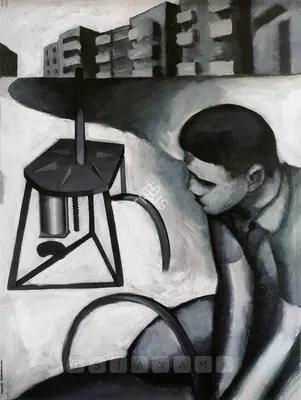 Patwardhan, Sudhir (Artist). Untitled, 1992 | Painting