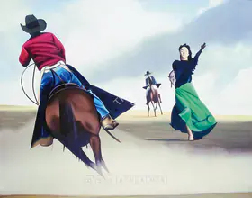 Natesan, Shibu (Artist). The Wild Heart, 2002 | Painting