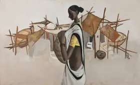 Prabha, B. (Artist). Untitled, 1972 | Painting