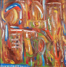 Raza, S.H. (Artist). Untitled, 1973 | Painting