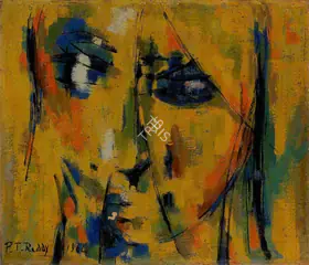 Reddy, P.T. (Artist). Untitled (Head), 1964 | Painting