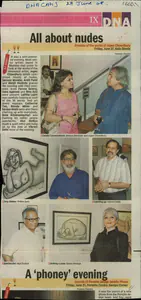 Chandra, Pradeep (Reporter). All about nudes, 29 June 2008 | Newspaper Clipping | 00855472