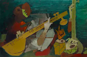 Husain, M.F. (Artist). Untitled, 1964 | Painting